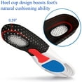 thumbnail image 6 of VONTER Shoe Insoles - Plantar Fasciitis Inserts for Men & Women,Full Length Arch Support Orthotics Insoles, Heel Pain Relief, Shock Absorption for Walking, Running and Hiking 2pair (8-11), 6 of 10
