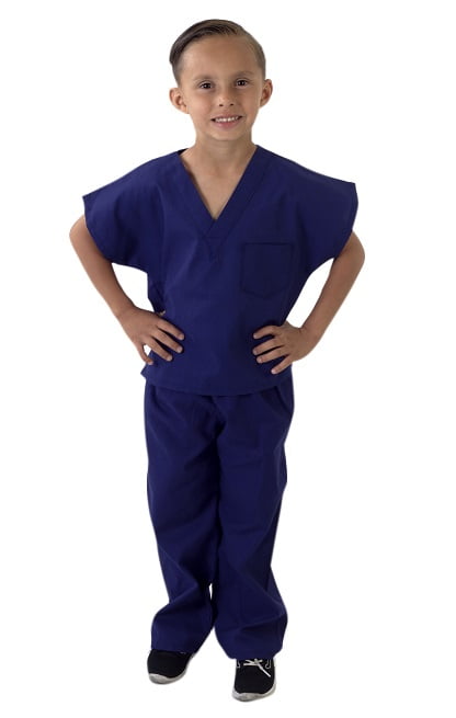 Natural Uniforms - Kids Scrubs Super Soft Children Scrub Set Kids Doctor  Dress up - Walmart.com