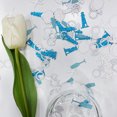 thumbnail image 3 of 200 Pieces of Blue Coastal Bachelorette Themed Paper Confetti for Women's Bachelorette Parties with Blue and Silver Printed Paper Scraps for Wedding Engagement Party Supplies, 3 of 7