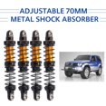 thumbnail image 1 of pitrice 4pcs Metal Shock Absorber Damper for Axial 90046 TRX6 RC Car Parts Accessory 90mm, 1 of 9