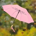 thumbnail image 4 of Parapluie de Voyage Pliant avec Poignée en Forme de Canard, Protection Solaire, Imperméable, pour Rose, 4 of 8