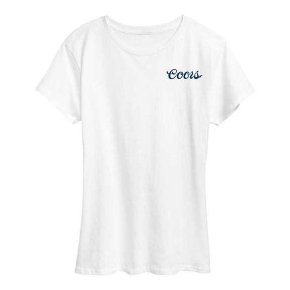 Coors Banquet - Coors Banquet Rocky Mountain Etch - Women's Short Sleeve Graphic T-Shirt