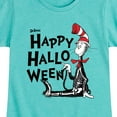 thumbnail image 3 of Dr. Seuss - Happy Halloween Skeleton Cat - Toddler And Youth Girls Short Sleeve Graphic T-Shirt, 3 of 6