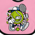 thumbnail image 4 of Inktastic Tennis Ball Boys or Girls Baby Bib, 4 of 4