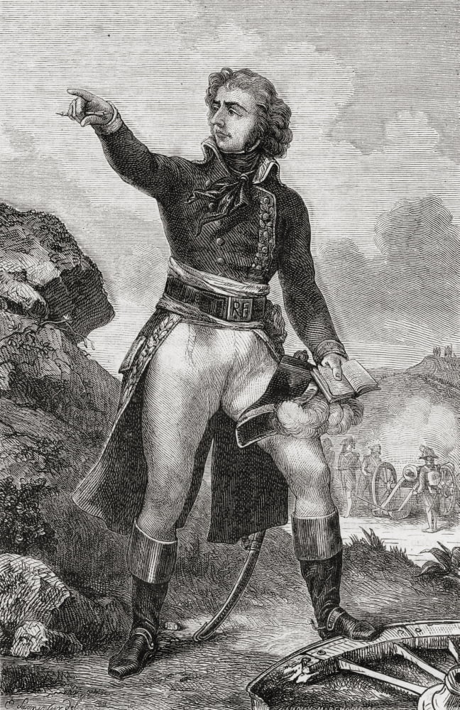 Charles Xiv (Charles John Jean Baptiste Jules Bernadotte) 17631844 King Of Sweden And Norway (181844)Prince Of Ponte Corvo French Revolutionary General Engraved By Launay MarchandFrom Histoire De La R