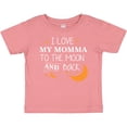 thumbnail image 3 of Inktastic I Love My Momma to the Moon and Back Boys or Girls Baby T-Shirt, 3 of 5