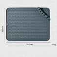 thumbnail image 4 of DOLITY Support de Pot de Séchage en Silicone Résistant à la Chaleur Plat Drainant Plat Mat Plat & Ustensile, 4 of 4