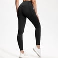 thumbnail image 4 of High Waist Compression Leggings Slim Stretch Zipper Butt Lifter Shapewear Pants Women Tummy Control Hip Lift Shaper Girdle, 4 of 7