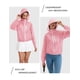 thumbnail image 4 of Chaqueta UV Avoogue con protección solar para mujer, color rosa, talla M, 4 of 6