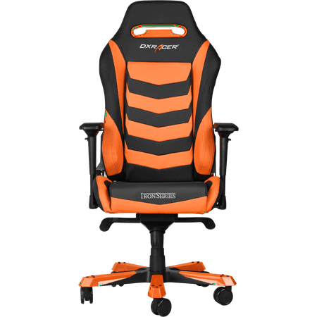 DXRacer Iron Series Black and Orange - OH/IS166/NO - Ergonomic, High Back, Reclining, Gaming \ E ...