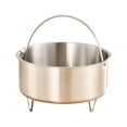 thumbnail image 1 of Vaporizador de alimentos, accesorios de cocina, cesta de vaporizador de verduras, rejilla de cocción al para bollos de mariscos, albóndigas de 138 cm x 8 cm, 1 of 8