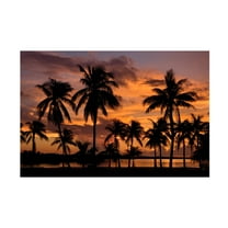 Trademark Fine Art 'Marathon Key Sunset' Canvas Art by Mike Jones Photo
