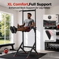 thumbnail image 3 of Sportsroyals Power Tower Pull Up Bar Station, 450LBS Stable Pull Up Dip Station for Home Gym | FED Fitness, 3 of 7