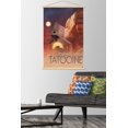 thumbnail image 2 of Star Wars: Tatooine - Visit Tatooine by Russell Walks 23 Wall Poster with Magnetic Frame, 22.375" x 34", 2 of 5