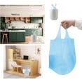 thumbnail image 4 of 4 GALLON Bathroom Trash Bags, 10 Rolls/200 Counts Small HANDLES Garbage Bags for Office, Kitchen,Bedroom Waste Bin,Colorful Portable Strong Rubbish Bags (blue 200Counts), 4 of 16