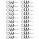thumbnail image 2 of Greeniant 20/50/100 Uds. Pin de bloqueo de resorte gancho de manivela conector de Pesca 304 giratorios de acero de alto carbono y accesorios de cebo Pescar 20 piezas Greeniant OD000709-01, 2 of 6