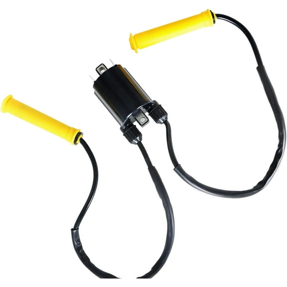 SHZAITOR Ignition Coil & Spark Plug Wire Cap Replacement for Honda VTX 1300 VTX1300 R/T/S/C 2004-2009 Replacement for 30700-MEA-671 30510-MM8-003 30510-MCC-003
