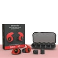 thumbnail image 2 of Anti-Noise Sleep Earplugs Sound Blocking Silicone Ear Protector with Case for Sleep Noise Reduction, 2 of 2