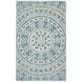 thumbnail image 7 of SAFAVIEH Blossom Mendoza Damask Area Rug, Charcoal/Yellow, 8' x 10', 7 of 7