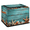 Multicolor 1, variant on CURLYOOT Coastal Seashell Storage Bin with Zipper Lid Foldable Storage Basket Box Vintage Wooden Clothes Organizer Container for Closet, Shelf, Bedroom, Home Decor