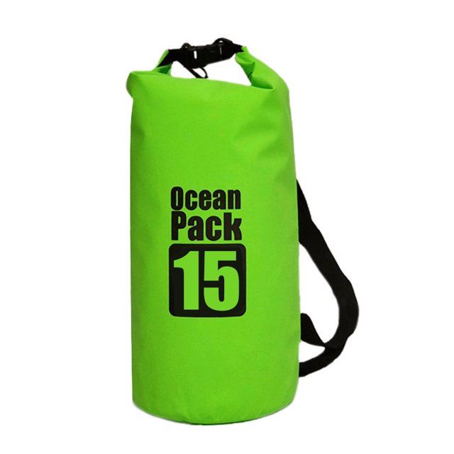 TFixol Bolsa seca impermeable con correas Bolsa de almacenamiento de PVC para rafting
