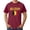 #14Brick Red, variant on Men's Graphic Tux Print Short Sleeve T-Shirt,Soccer National T-Shirt Uniforms Printing Short Sleeve Shirts for Men Fans Apparel Gifts(#10Yellow,S)
