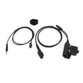 thumbnail image 1 of Adaptador PTT, adaptador de auricular Push to PTT para walkie talkie, conector Push to Talk para walkie talkie, grado profesional, 1 of 12