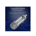 thumbnail image 2 of Turbo Cargador Para Auto Carga Rapida Qc 3.0 2 Puertos Usb. Plata, 2 of 5