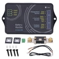 thumbnail image 2 of Medidor De Corriente De Voltaje Inalámbrico, 0-120V 400A Monitor De Batería Autocalibración Precisa Ajuste Fino Para RV, 2 of 7