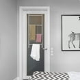 thumbnail image 3 of KABB White Metal Over-The-Door Towel Rack/Clothing Hanger，Hook, Kitchen, Bathroom, Bars, Home，Over The Door Towel Rack， Over Door Towel Rack Bathroom， Toalleros Para Colgar Toallas, 3 of 7