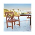 thumbnail image 5 of Vifah Malibu 5 Piece Wood Patio Dining Set, 5 of 6