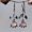 #2, variant on Elegant Cubic Zirconia Stud Hoop Earrings 925 Silver Women Wedding Jewelry-#9