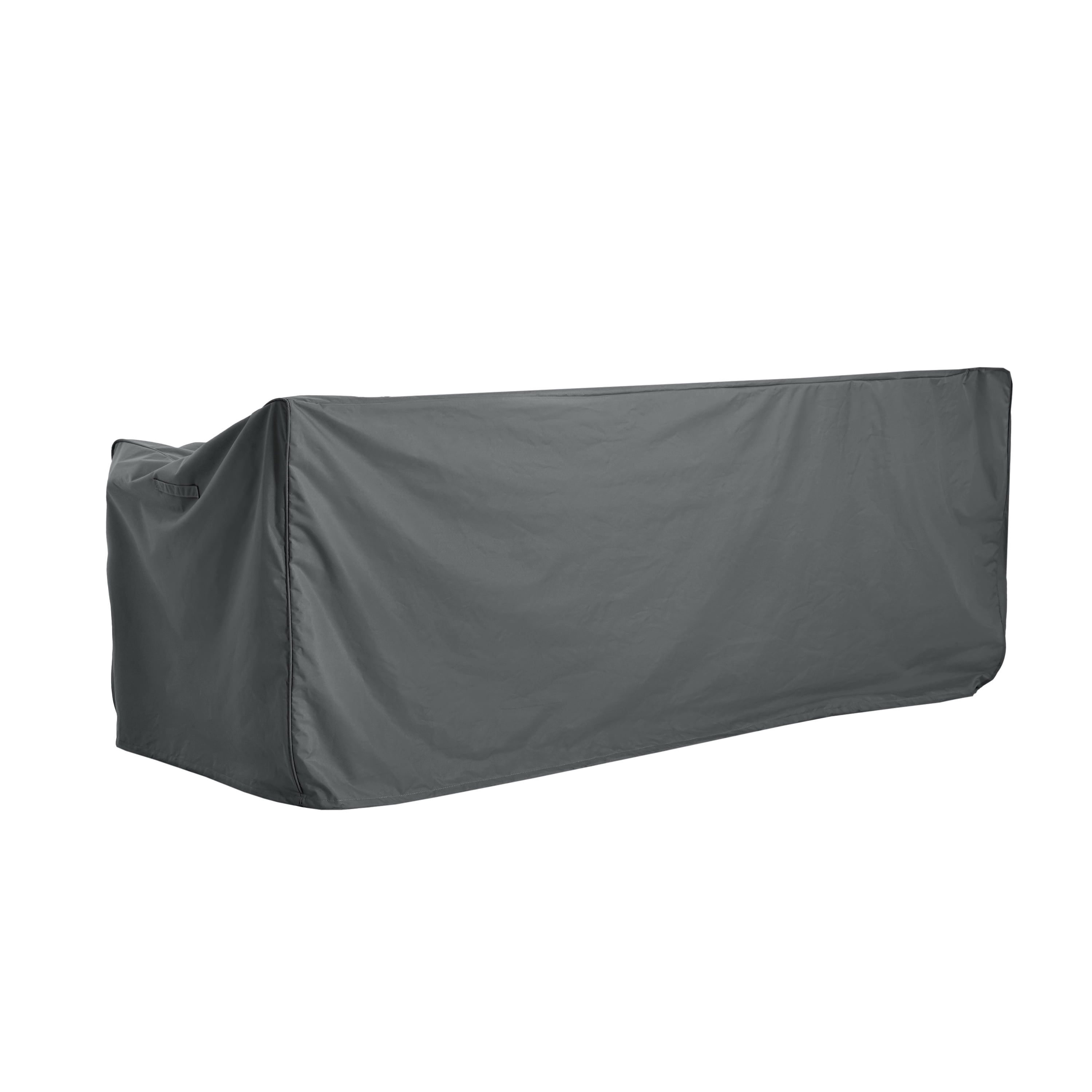 Outdoor Sofa Cover for 3 Seater, Weatherproof Patio Furniture Cover and UV-Resistant Couch Protector, Dark Gray