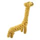 thumbnail image 2 of Cute Dog Chew Toy Cotton Rope Anti-Bite Giraffe Pattern Pet Teeth Cleaning Gift, 2 of 3