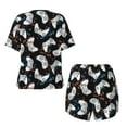 thumbnail image 6 of Rocae Cool Gamepad for Two Piece Sleepwear Pajamas Sets for Women Soft Short-Sleeved Pjs with Lounge Shorts Large, 6 of 9