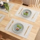 thumbnail image 5 of CaiYueKe Double Sided Heat Insulating Placemat Non Slip Washable Kitchen Dining Table Protector Mat for Home Decor Western Style Wipeable Faux Leather Decorative, 5 of 7