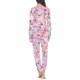 thumbnail image 4 of Camisón de Navidad para mujer, para el hogar de manga larga ropa de dormir, pijama informal y acogedor, pijama estampado a pedido, otoño, 4 of 4