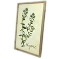 thumbnail image 3 of Wooden Rectangle Thyme Decorative Wall Sign, 3 of 7