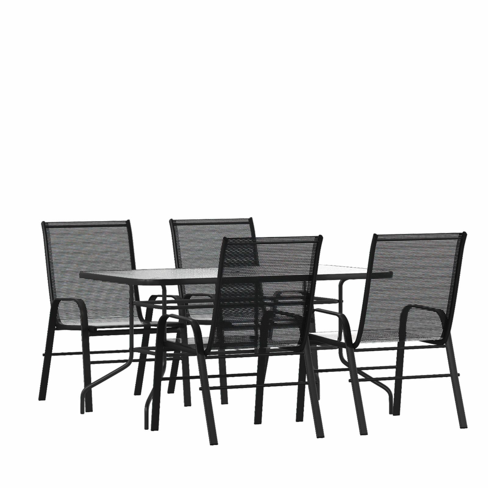 Flash Furniture Brazos Patio Dining Set w/ 55