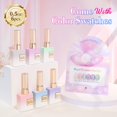 thumbnail image 2 of Set de esmaltes de uñas en gel Double Rhythm Cat Eye, 15 ml x 6 con imán, 2 of 9