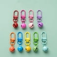 thumbnail image 3 of Iron & Copper Bell Keychain Pendants, Durable Metal Key Chain Accessories, Decorative Hanging Charms for Bags, Purses, Backpacks, 3 of 5