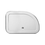 Brabantia Roll Top Bread Box, Medium - Matte Steel 348907