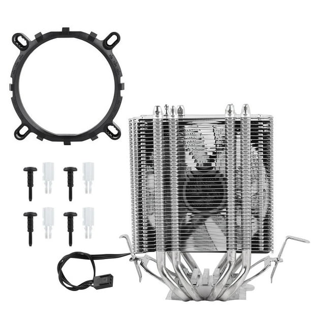 Disipador de calor del refrigerador del radiador del ventilador de la CPU de 4 tubos de calor para Intel LGA AMD 1366 1155 775
