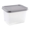 thumbnail image 4 of 5x Caja de almacenamiento de , contenedores de ahorro con tapa y colador, contenedor de almacenamiento de alimentos sellado transparente 5 piezas, 4 of 8