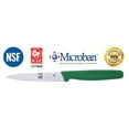 thumbnail image 4 of 4-Inch Paring Knife Straight Edge. Stainless Steel Blade, Extremely Sharp Edge, Dishwasher Safe, Anti Rust Knives, Multipurpose Professional Kitchen Utensil Green Handle, Made in Europe b, 4 of 7