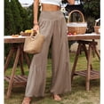 thumbnail image 1 of Pantalones casuales para mujer, pantalones anchos para mujer, pantalones de verano para mujer, pantalones anchos para mujer, probados y confiables, 1 of 6