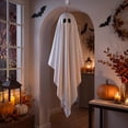 thumbnail image 4 of HBICUIHHalloween Large Hanging Ghost 5 FT, Glowing Battery Operated Decor for Outdoor Yard, Tree Hanging & Spooky Scene Arrangement, 4 of 7