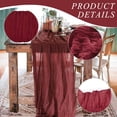 thumbnail image 3 of Table Runner KeepShowing, estopilla de 3 m, para bodas navideñas, 3 of 7