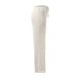 thumbnail image 2 of Ropa Playa Ocean Pacific para Mujer Pantalón Crochet Elástico Cintas Cintura Beige Talla G, 2 of 4