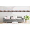 thumbnail image 3 of Dundee Deco's Peel and Stick Wallpaper Border - Nature Green Blue Brown Horses and cattle Wall Border Retro Design, 15 ft x 7 in, Self Adhesive, 3 of 6